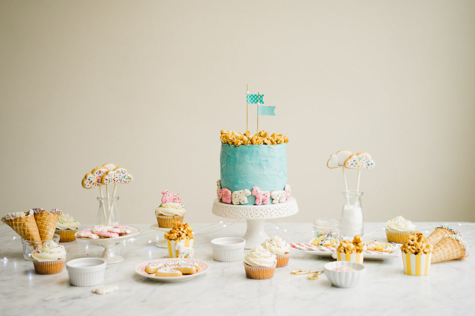 Carnival-Themed Funfetti Cake with Vanilla Buttercream - Constellation  Inspiration