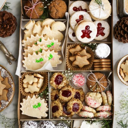 Woodland Holiday Cookie Box - Constellation Inspiration