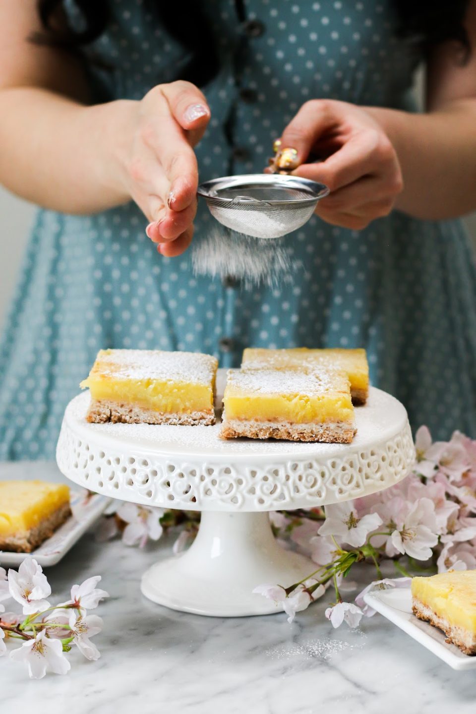 Dairy Free Coconut Lemon Bars