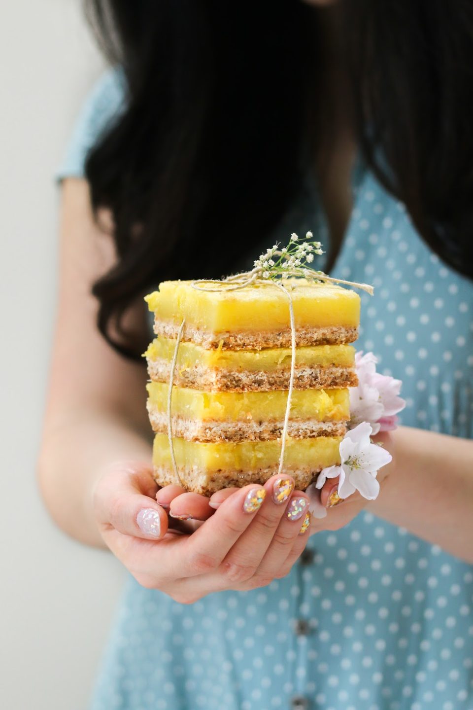 Dairy Free Coconut Lemon Bars