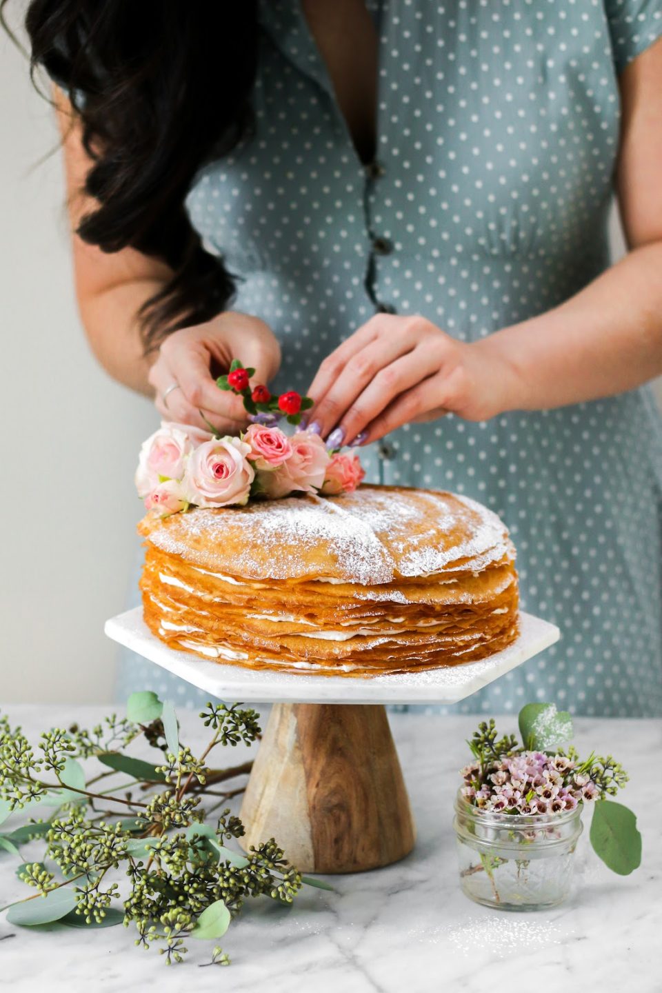 Apple Buckwheat Crepe Cake ~ Yes, more please!