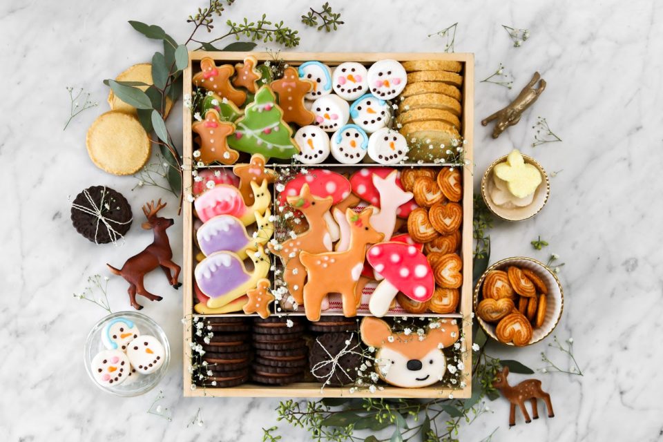 Woodland Holiday Cookie Box - Constellation Inspiration