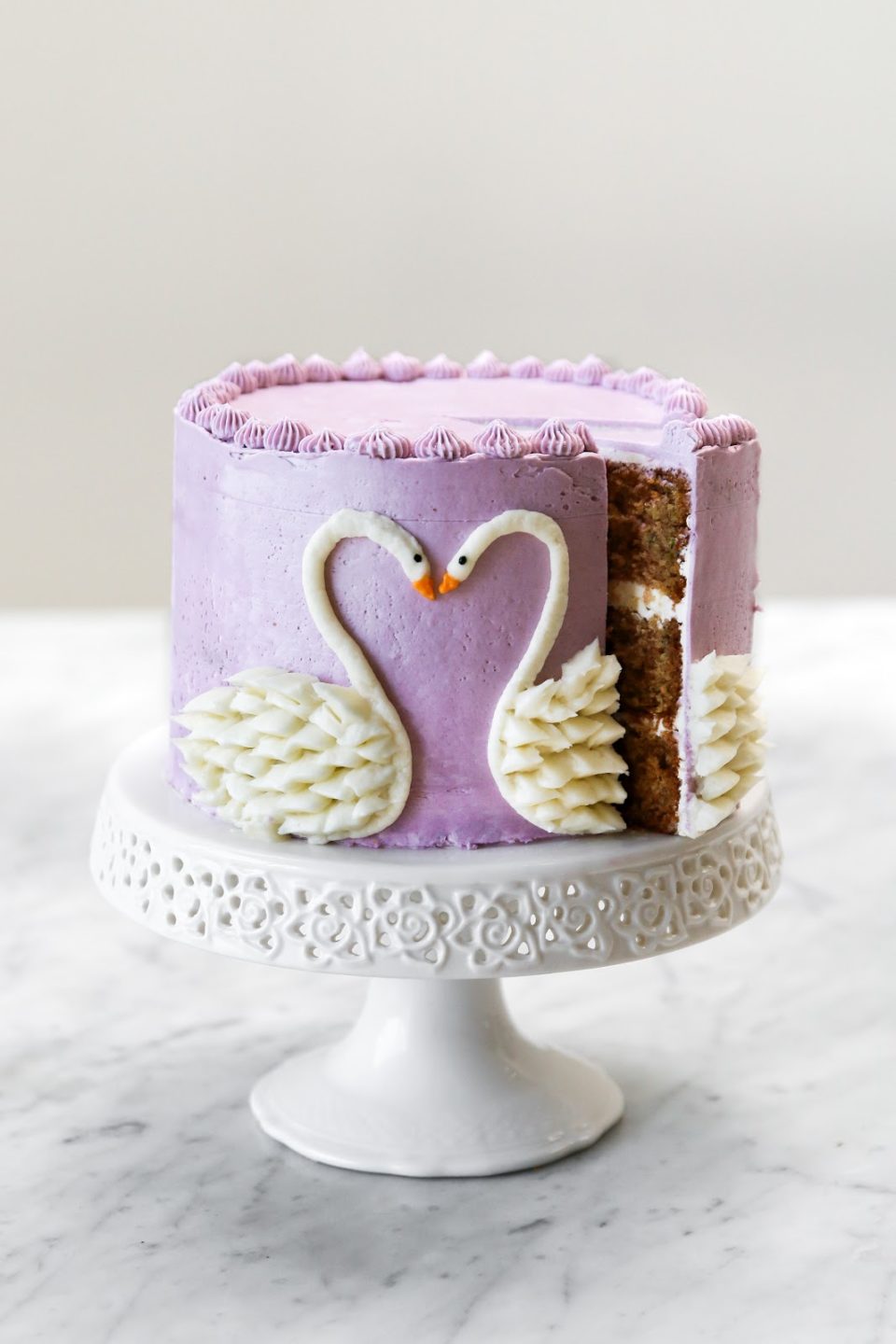 Swan 1st Birthday Cake | 1st birthday cakes, 1st birthday cake, Birthday  cake kids