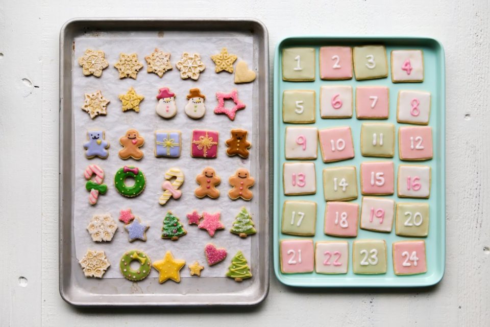 Cookie Advent Calendar Constellation Inspiration