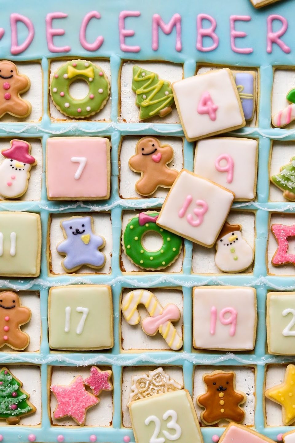 Cookie Advent Calendar Constellation Inspiration