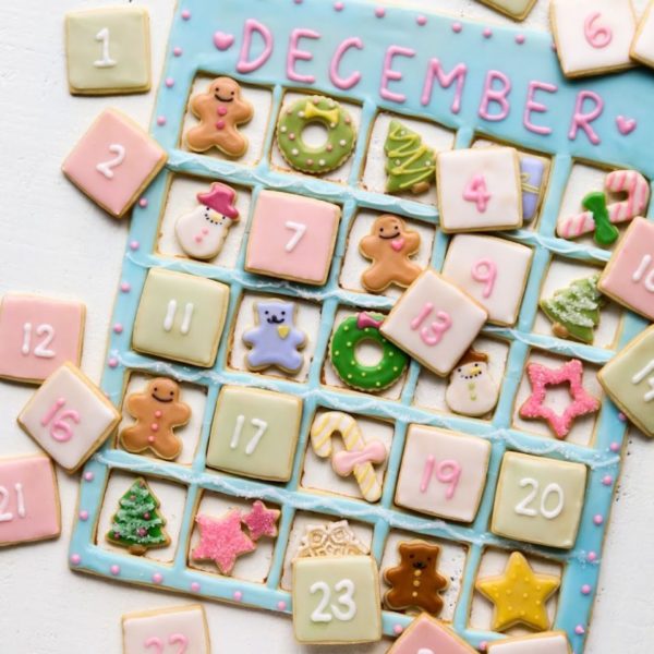 Cookie Advent Calendar Constellation Inspiration