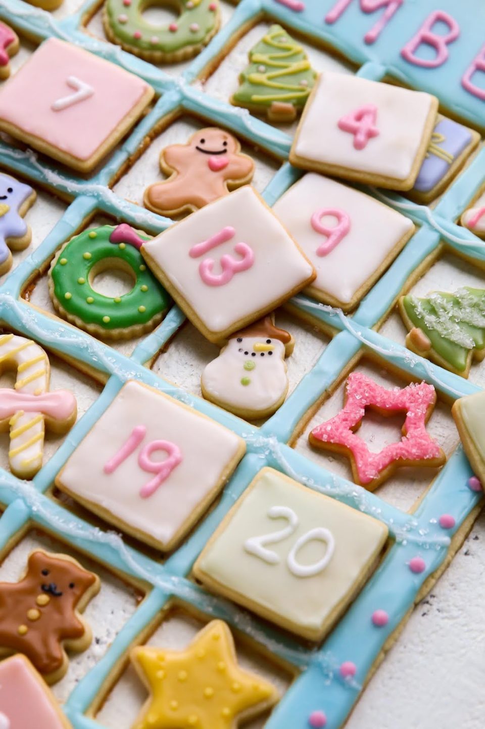 Cookie Advent Calendar Constellation Inspiration