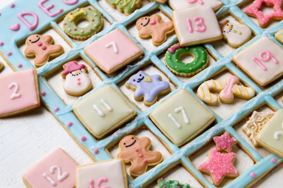 Cookie Advent Calendar Constellation Inspiration