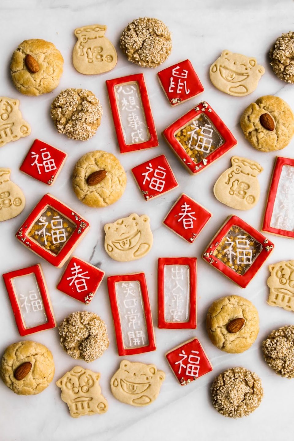 Chinese New Year Cookies Constellation Inspiration