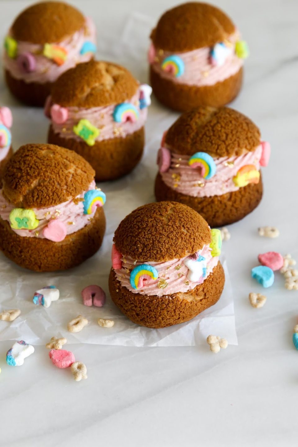 Lucky Charms Cereal Marshmallow Cookies - Constellation Inspiration