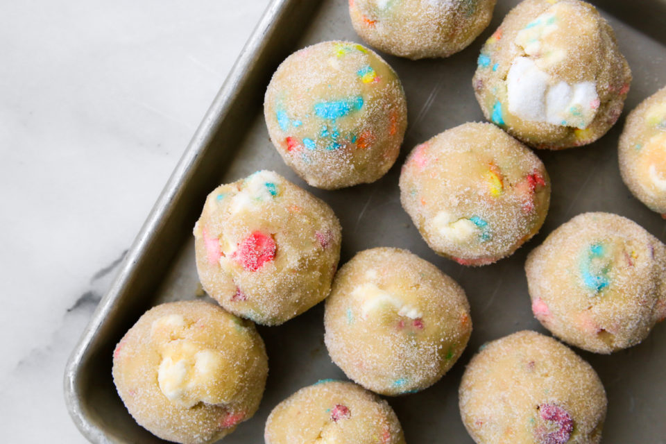 Lucky Charms Cereal Marshmallow Cookies - Constellation Inspiration