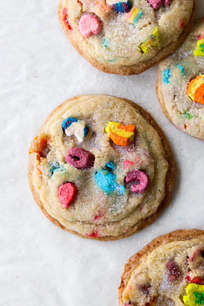 Lucky Charms Cereal Marshmallow Cookies - Constellation Inspiration