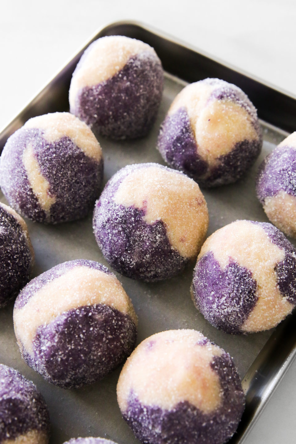 Marbled Ube Cookies Constellation Inspiration