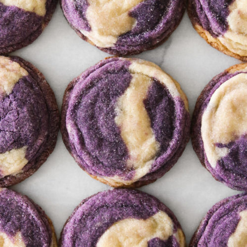Marbled Ube Cookies Constellation Inspiration