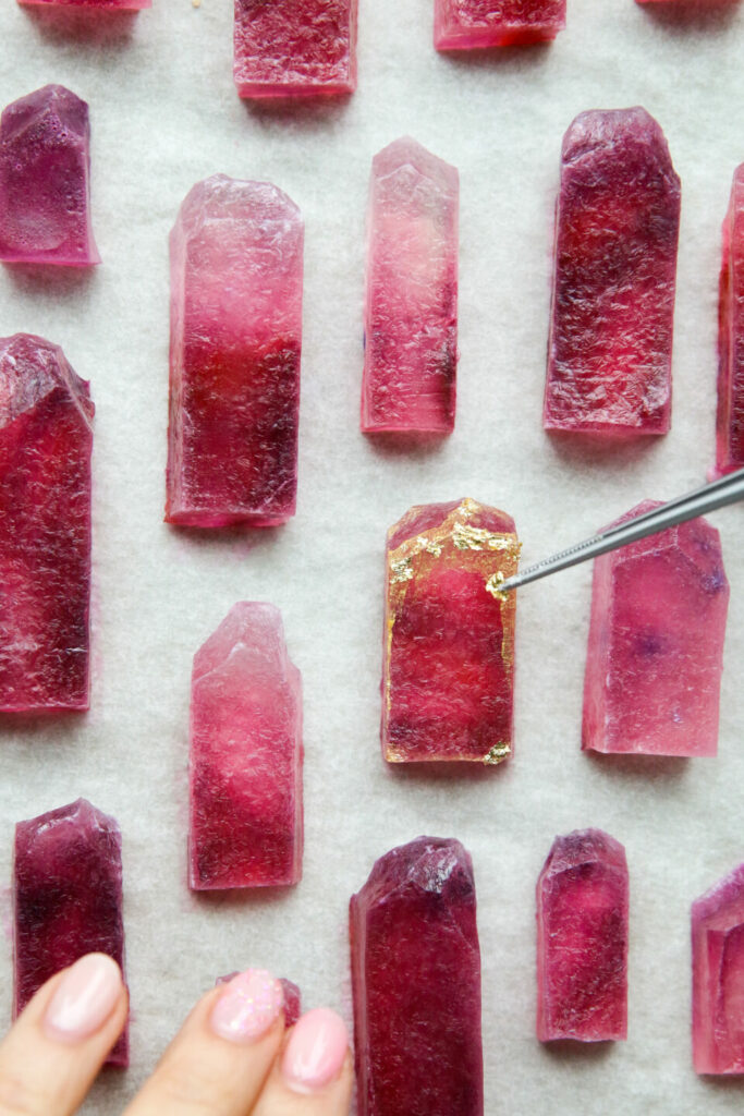 recipe: updated kohakutou edible gummy crystals